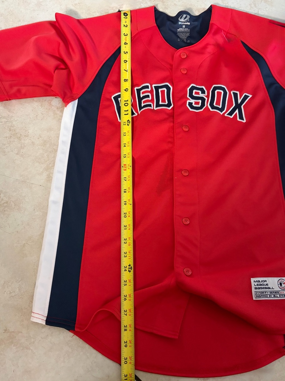 Dynasty Boston Red Sox Baseball Jersey Mens Size Medium - Picture 7 of 8